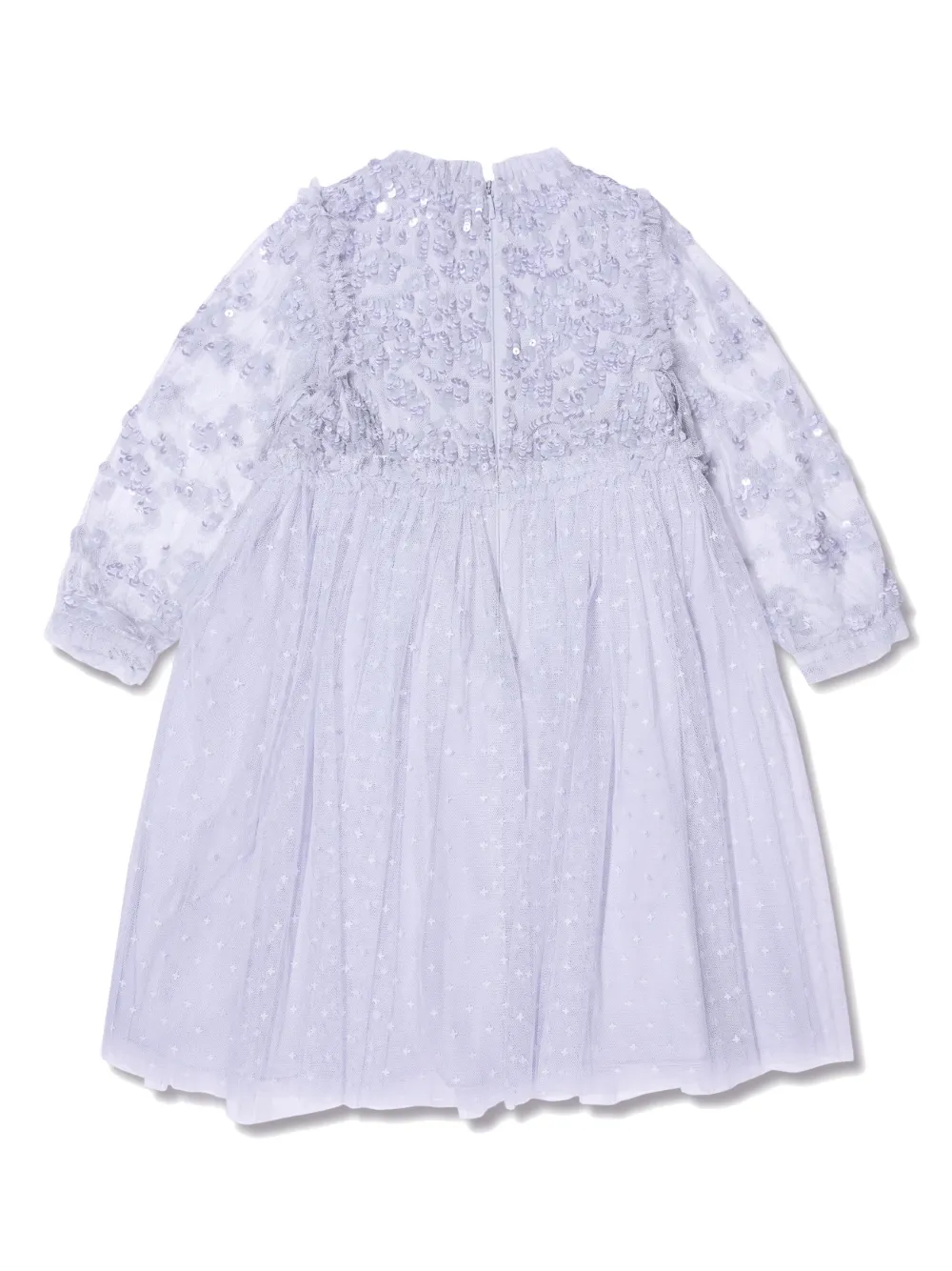 NEEDLE & THREAD KIDS Tulen jurk - Blauw