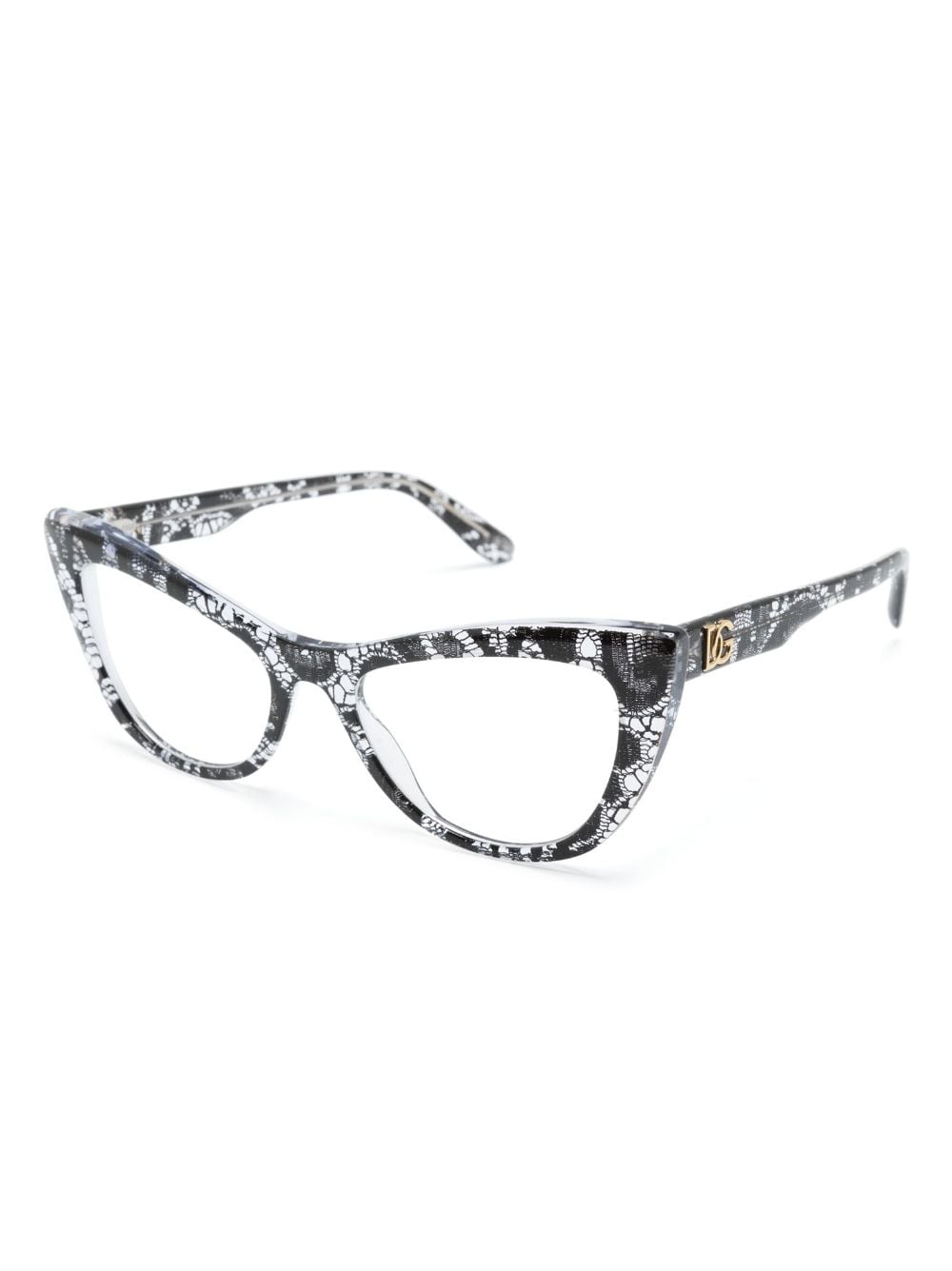 Dolce & Gabbana Eyewear Tortoiseshell cat-eye Glasses - Farfetch