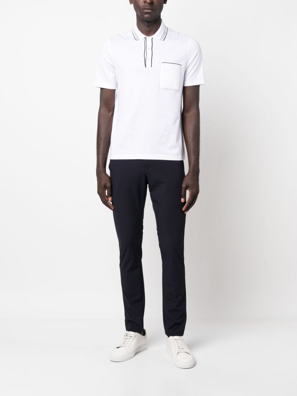 Image 2 of DONDUP slim-cut cotton trousers