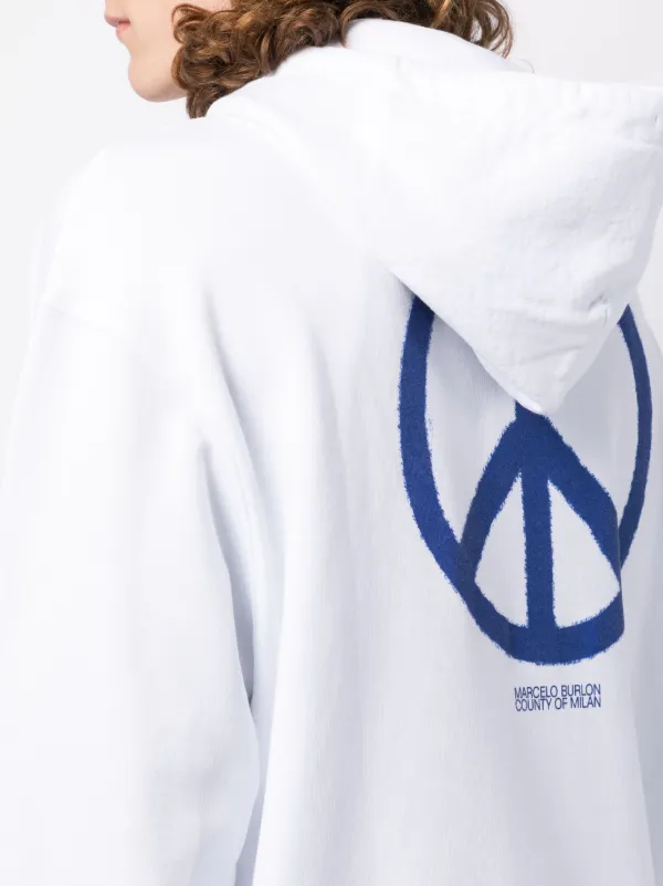 Off white globe hoodie sales