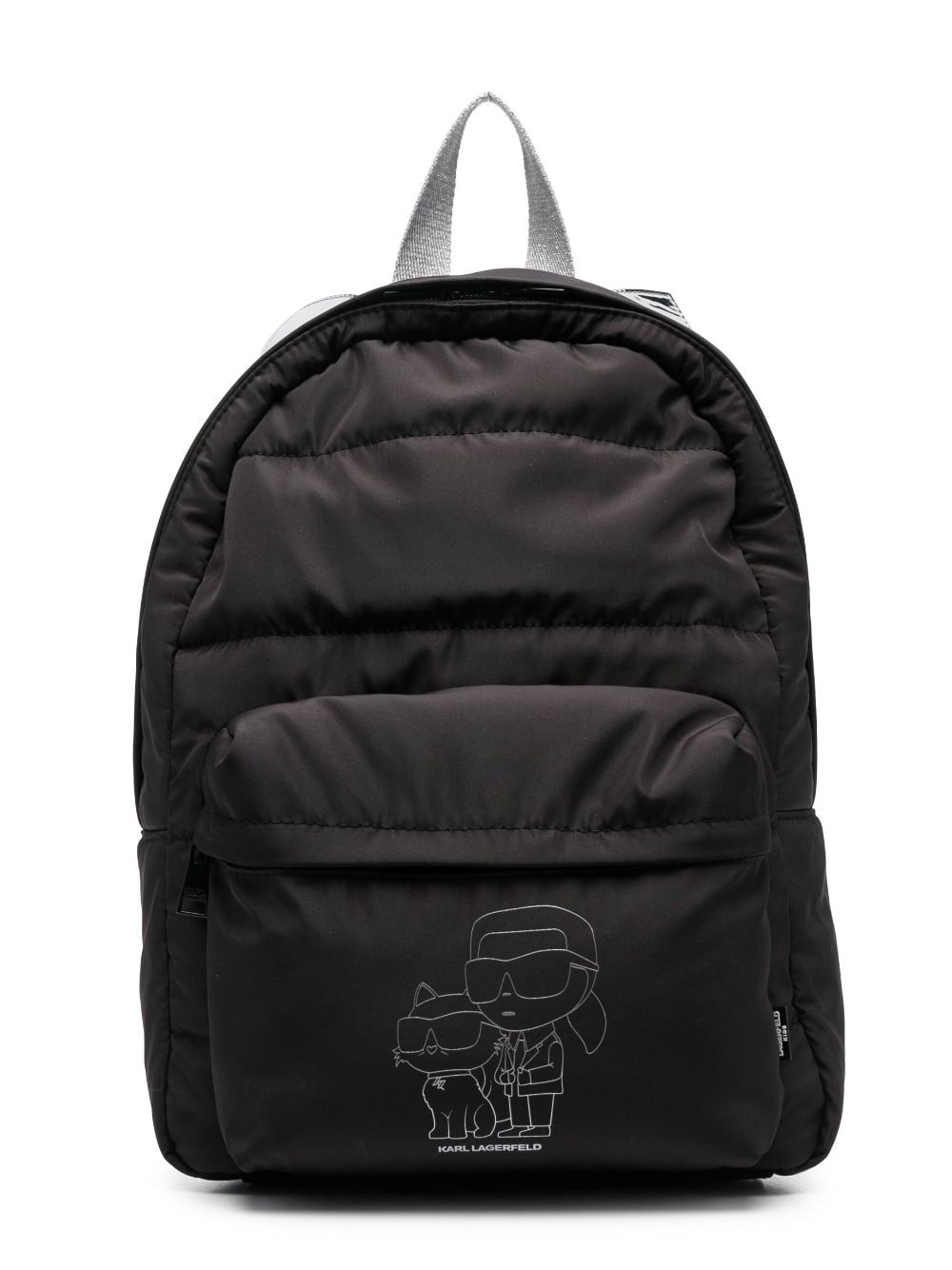 Image 1 of Karl Lagerfeld Kids Ikonik Karl padded backpack