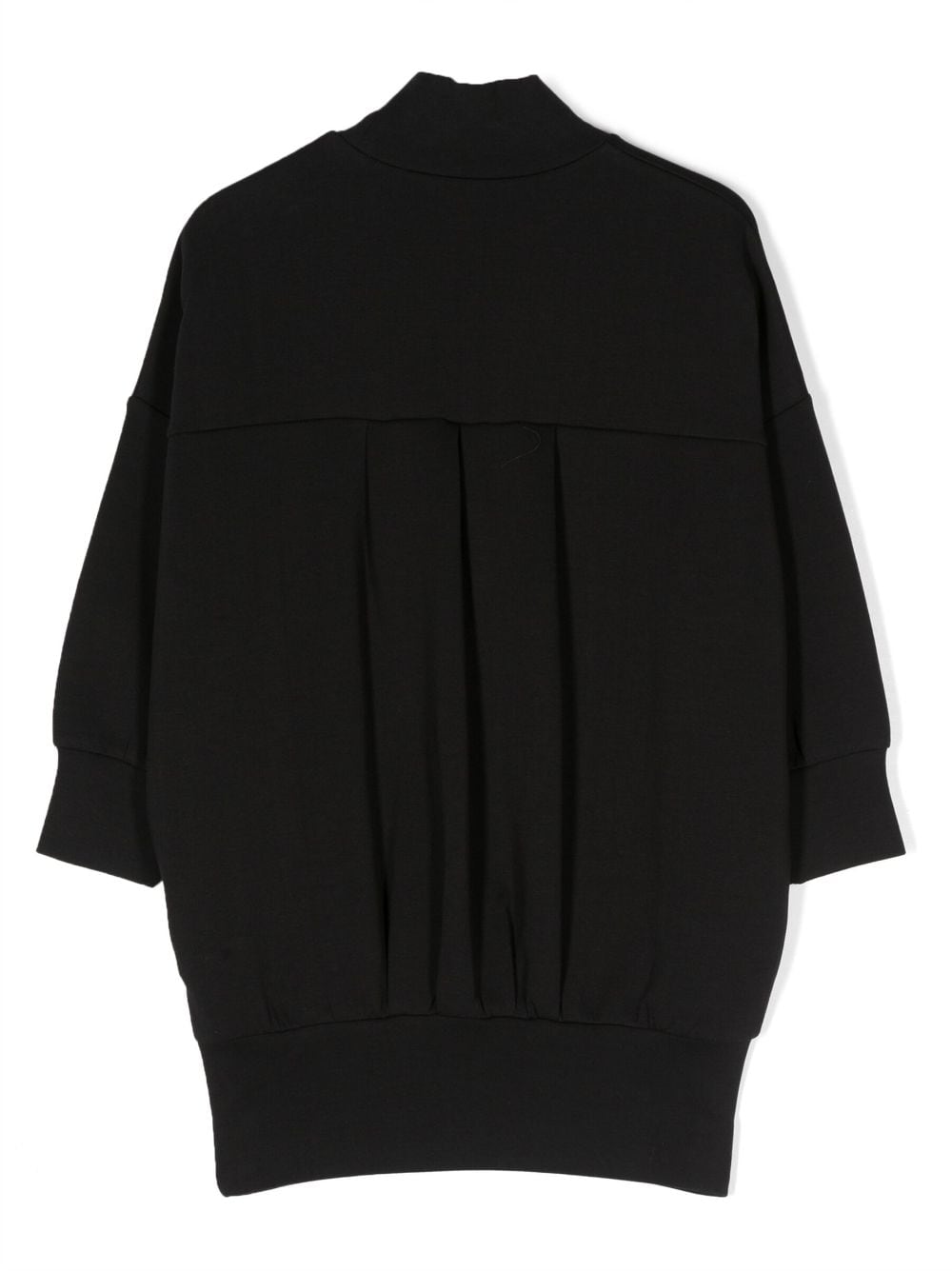 Shop Karl Lagerfeld Ikonik-embellished Sweatshirt Dress In Black