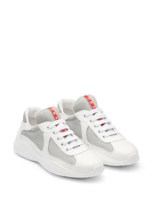 Prada America's Cup low-top Sneakers | White | FARFETCH