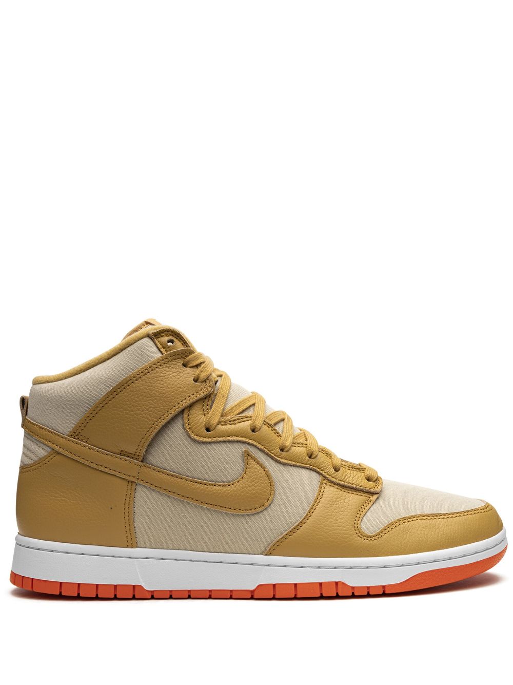 Nike Dunk High "gold Canvas" Trainers
