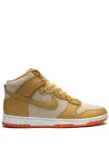 Nike Dunk High ""Gold Canvas"" sneakers