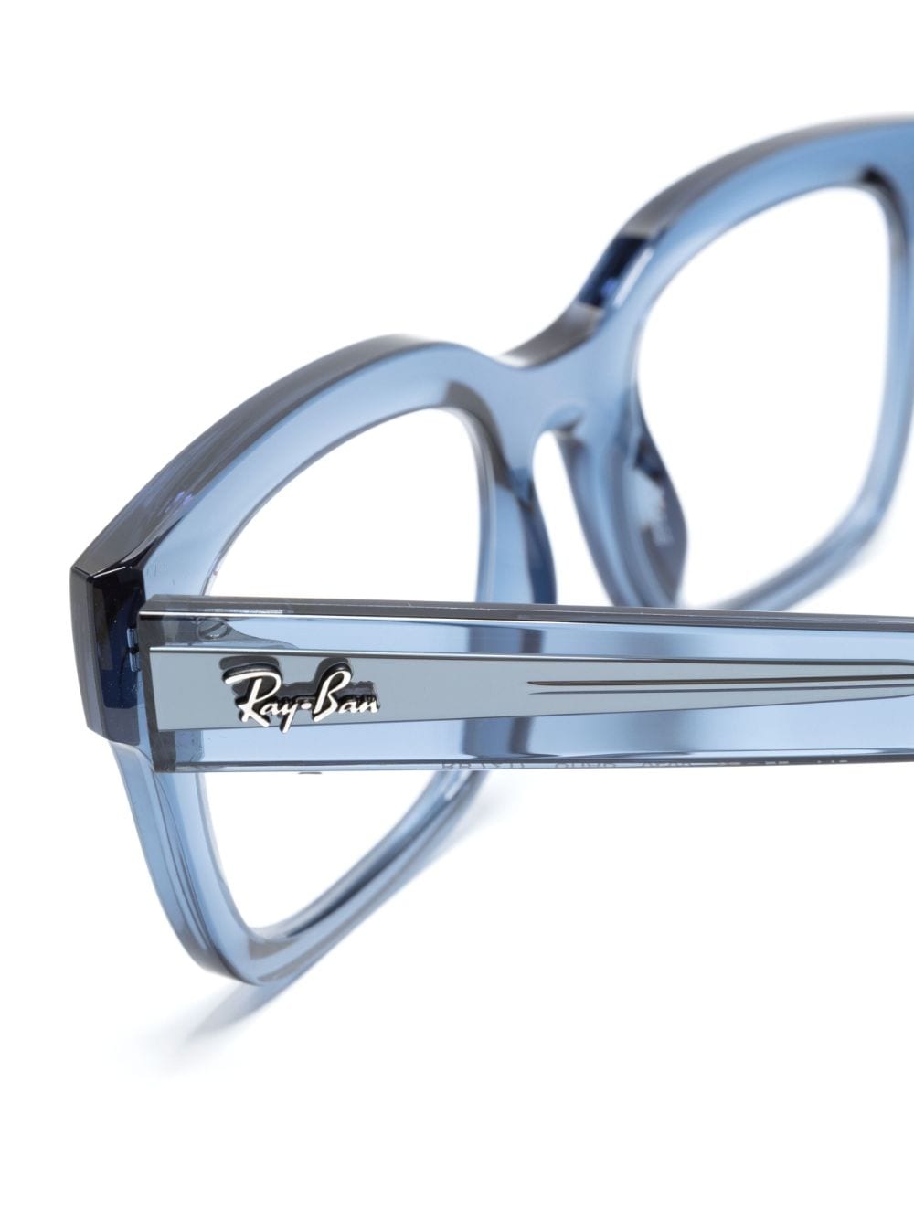 Shop Ray Ban Chad Square-frame Glasses In Blue