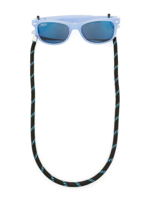 RAY-BAN JUNIOR tinted wayfarer-frame sunglasses 