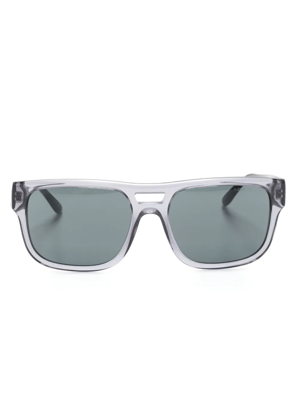 Emporio Armani tinted square-frame sunglasses | Image 1