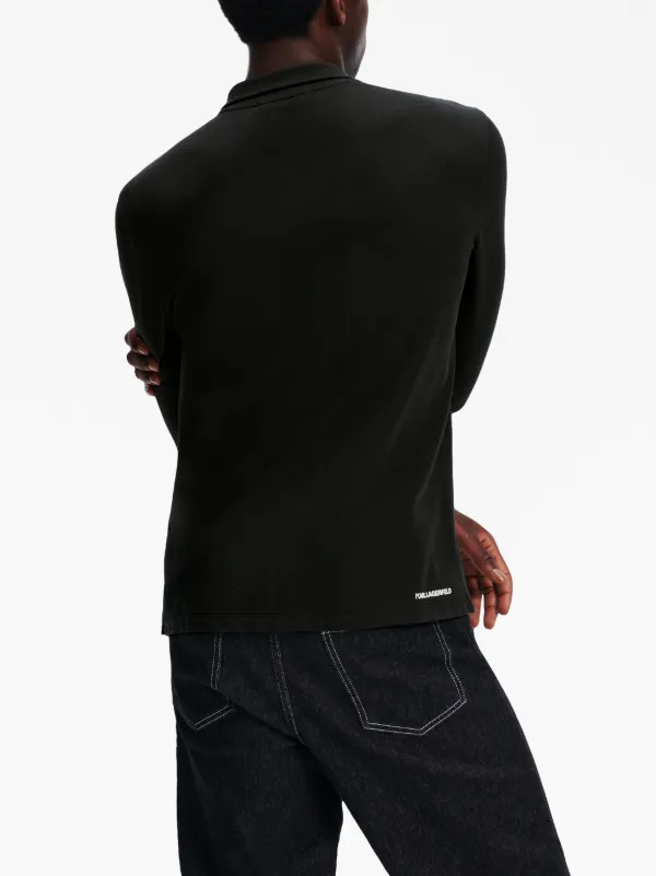 Karl Lagerfeld Poloshirt Aus Pikee - Farfetch