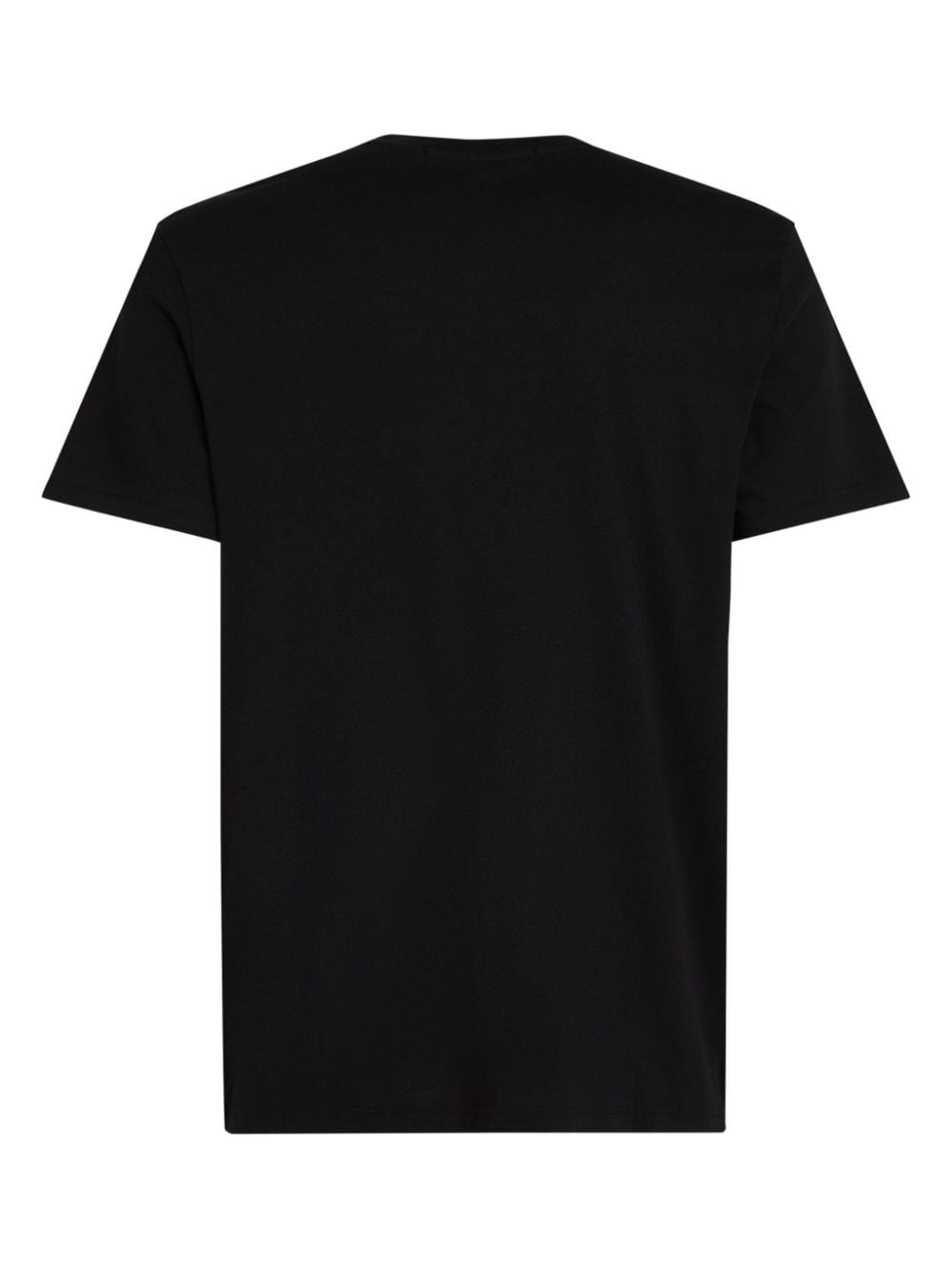 Karl Lagerfeld Katoenen T-shirt met logoprint en kleurverloop Zwart
