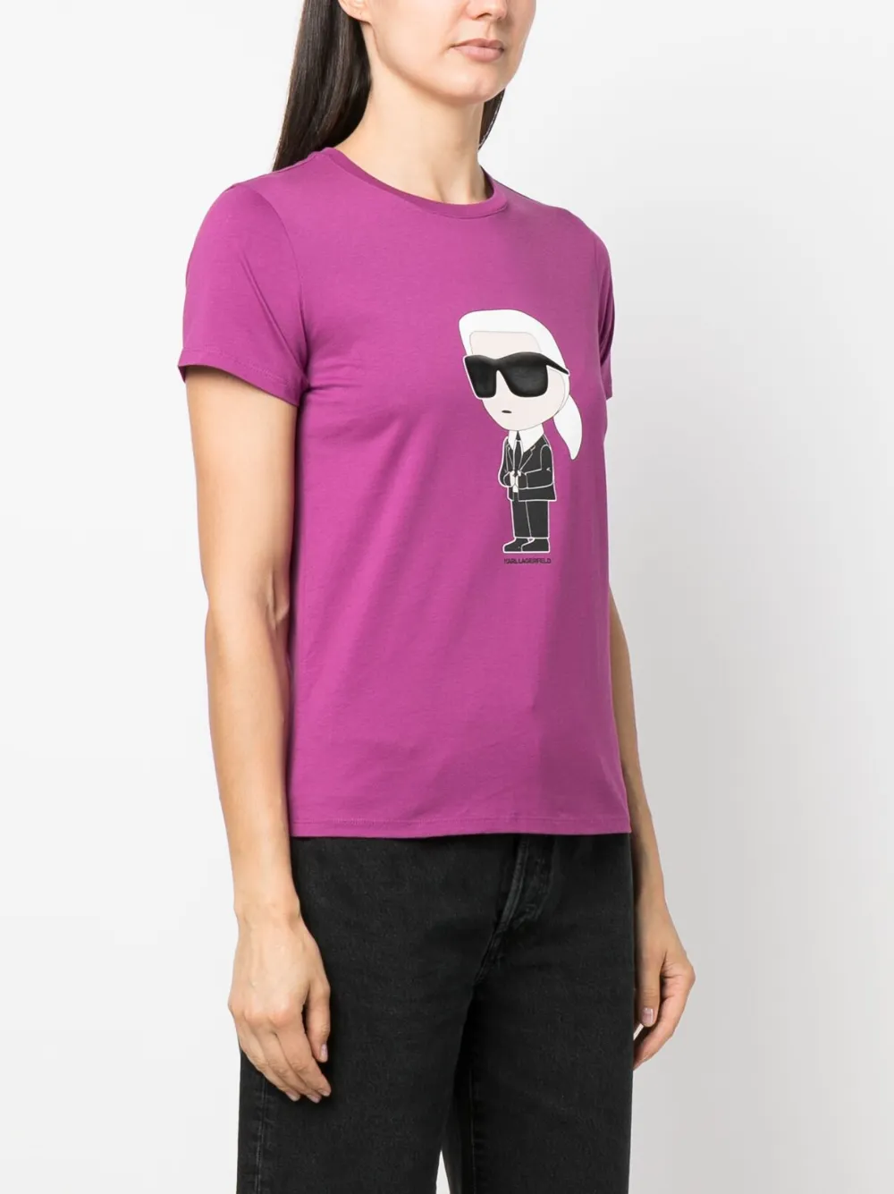 Karl Lagerfeld Ikonik 2.0 Organic Cotton T-shirt - Farfetch