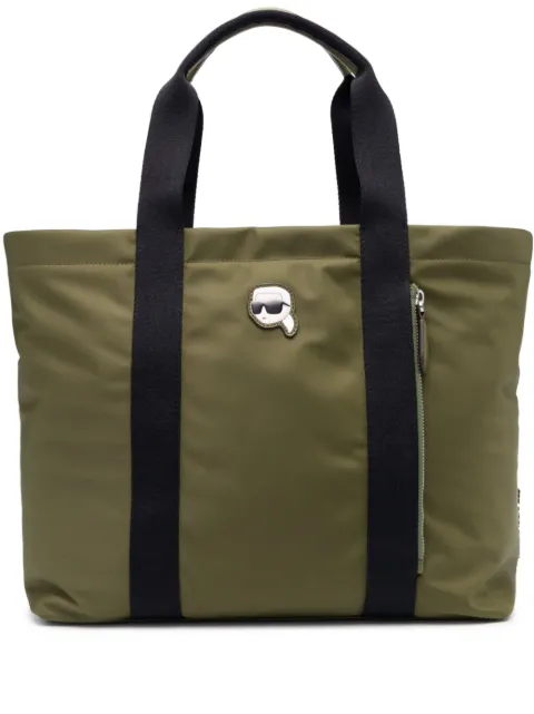 Karl Lagerfeld large Ikon 2.0 tote bag