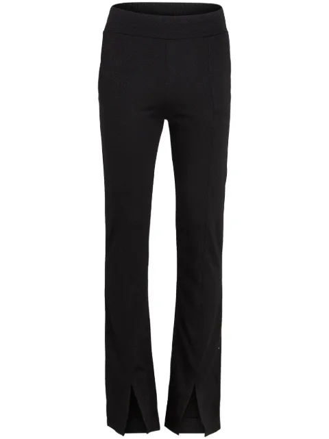 Karl Lagerfeld pantalones con abertura en los tobillo