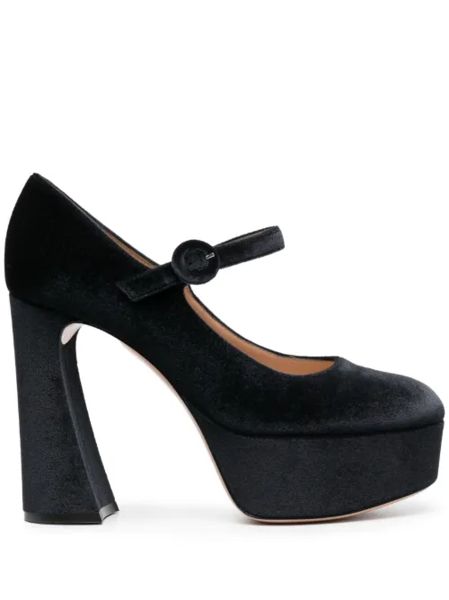 Escarpins 120 mm à plateforme - Gianvito Rossi - Modalova