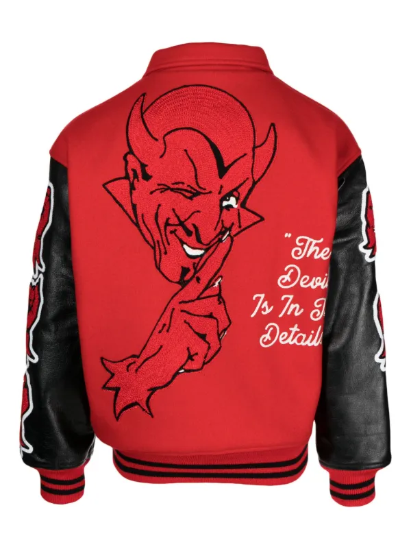 Saint Mxxxxxx Devil Varsity Letter Jacket