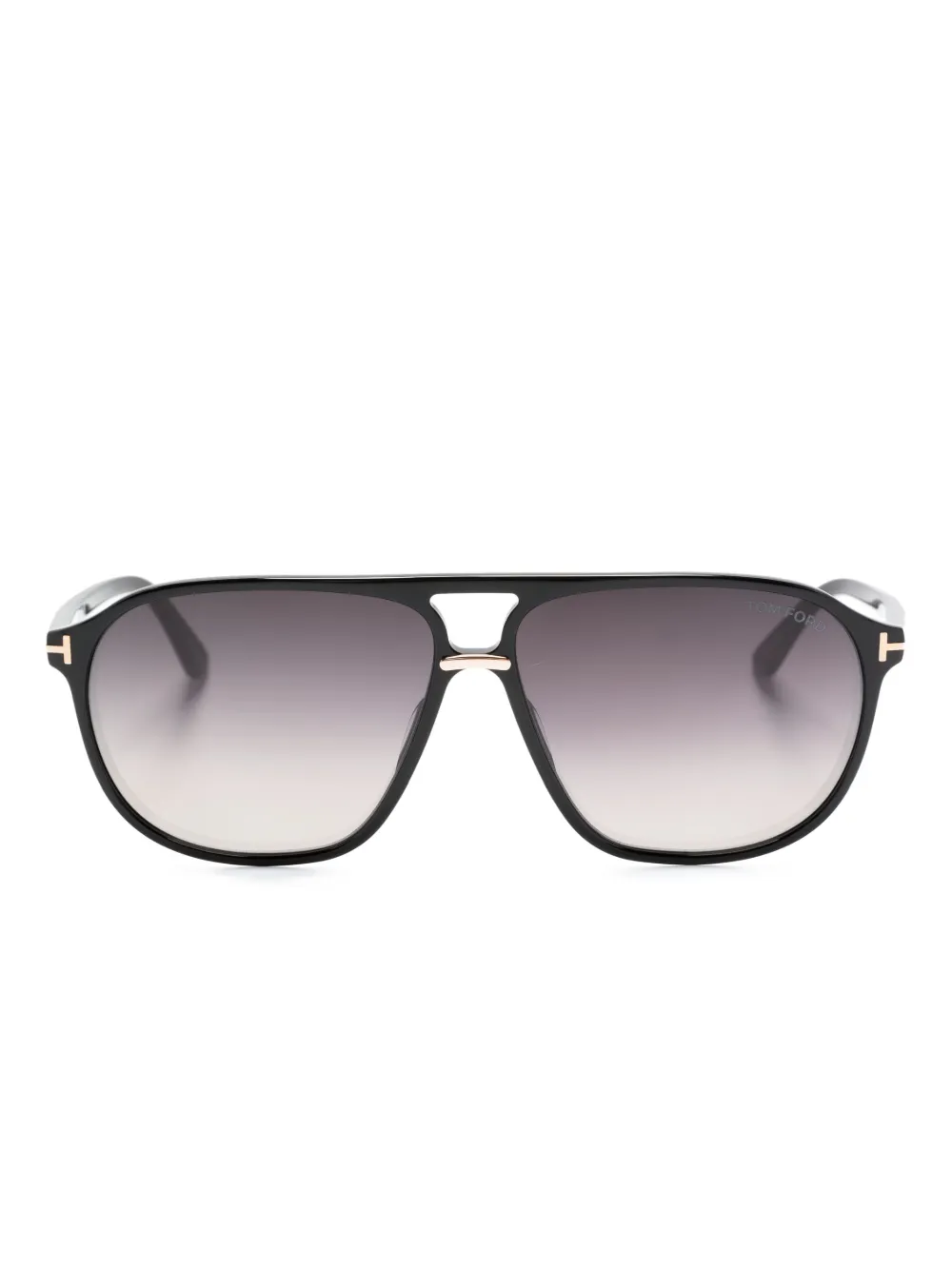 TOM FORD Eyewear doublebridge oversizedframe Sunglasses Farfetch