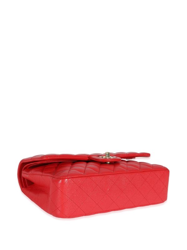 Chanel Pre-owned 2021 Double Flap Shoulder Bag - Red