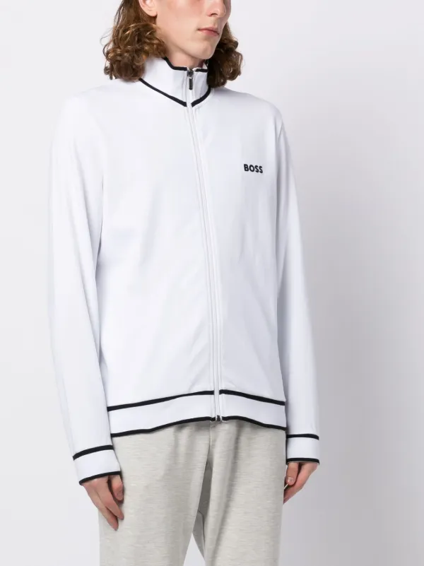 boss full zip sweatshirt