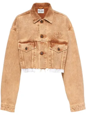 特集の通販 Miu Miu men's 98aw box denim jacket - ジャケット/アウター