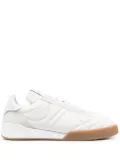 Courrèges low-top leather sneakers - White