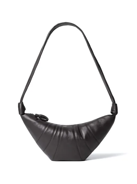 LEMAIRE Mittelgroße Croissant Tasche aus weichem Nappaleder