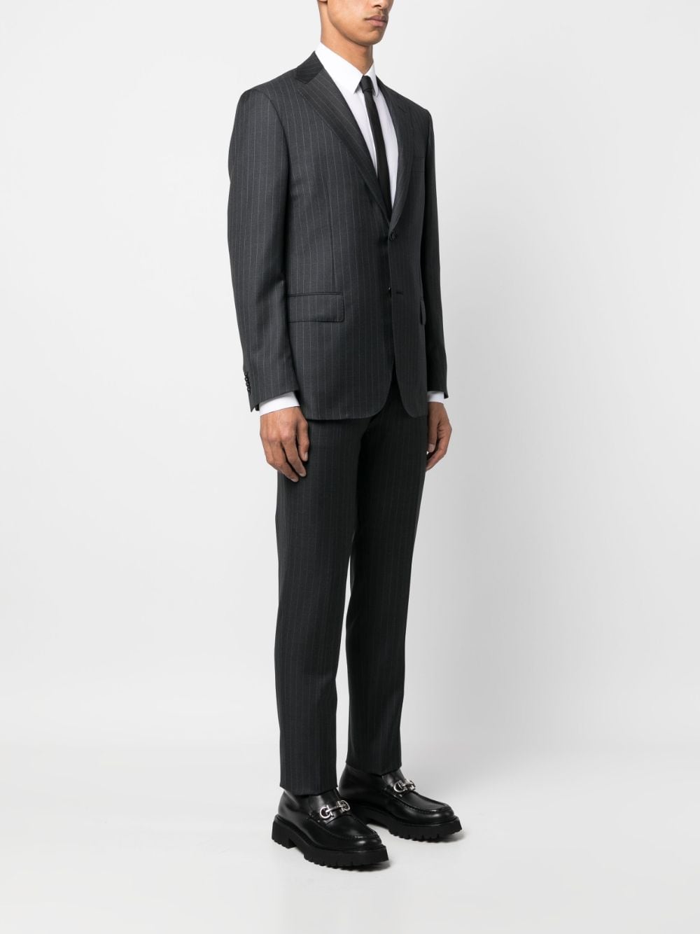 Shop Corneliani Two-piece Suit In Grey