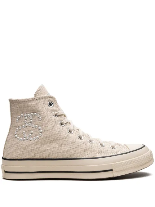 X Stussy Chuck 70 High ""Fossil"" baskets montantes" - Converse - Modalova