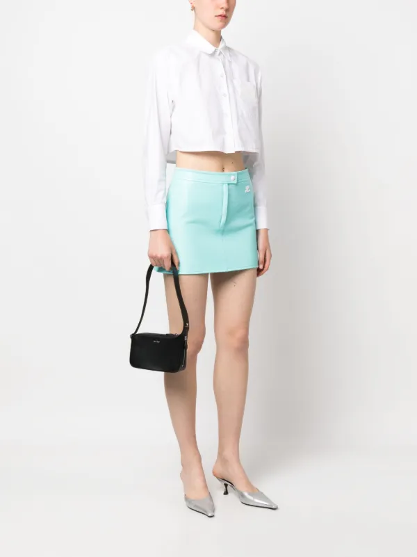 Courrèges ジップ ショルダーバッグ | ブラック | FARFETCH JP
