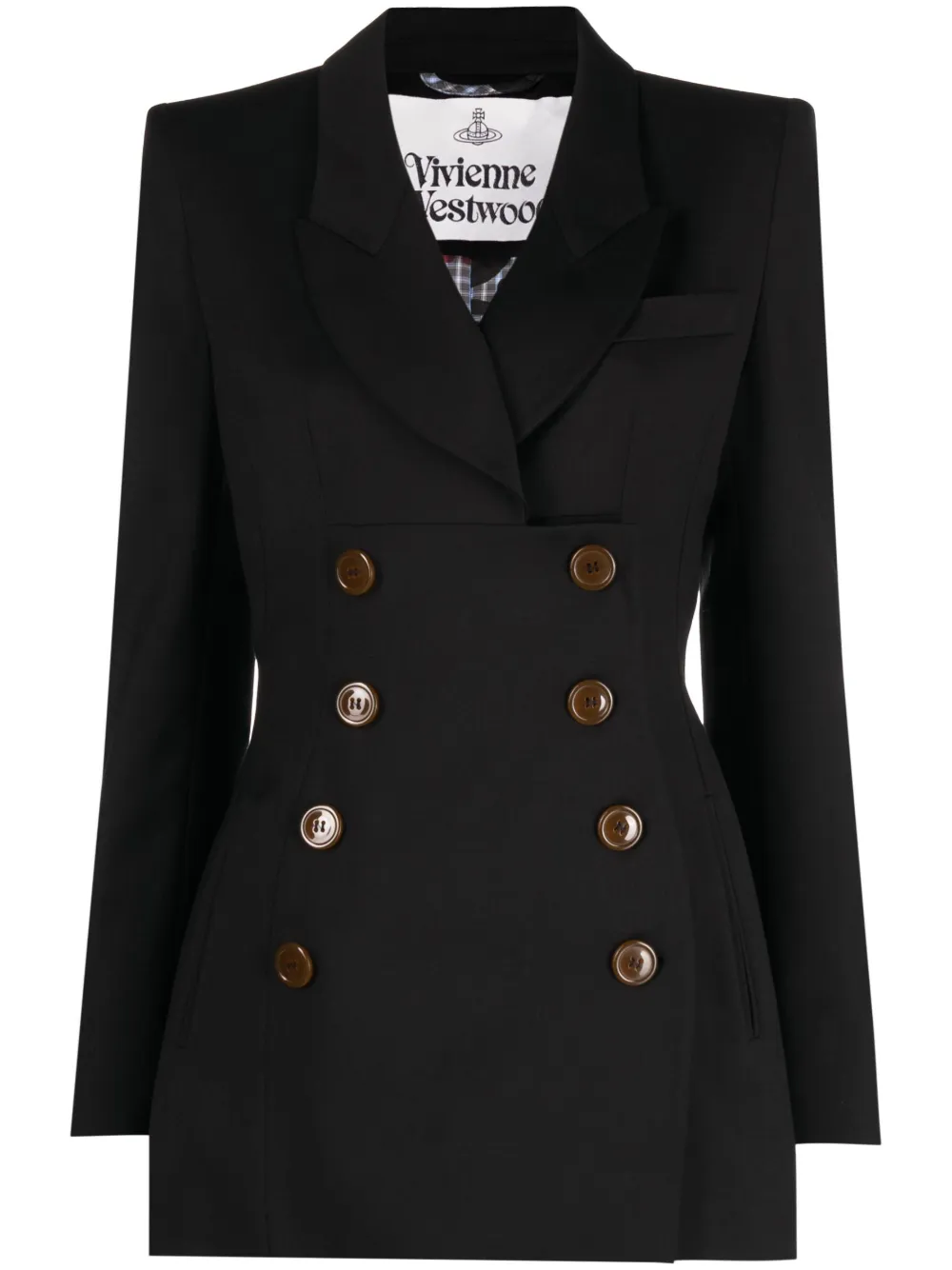 Vivienne Westwood Virgin-wool Blazer In 黑色