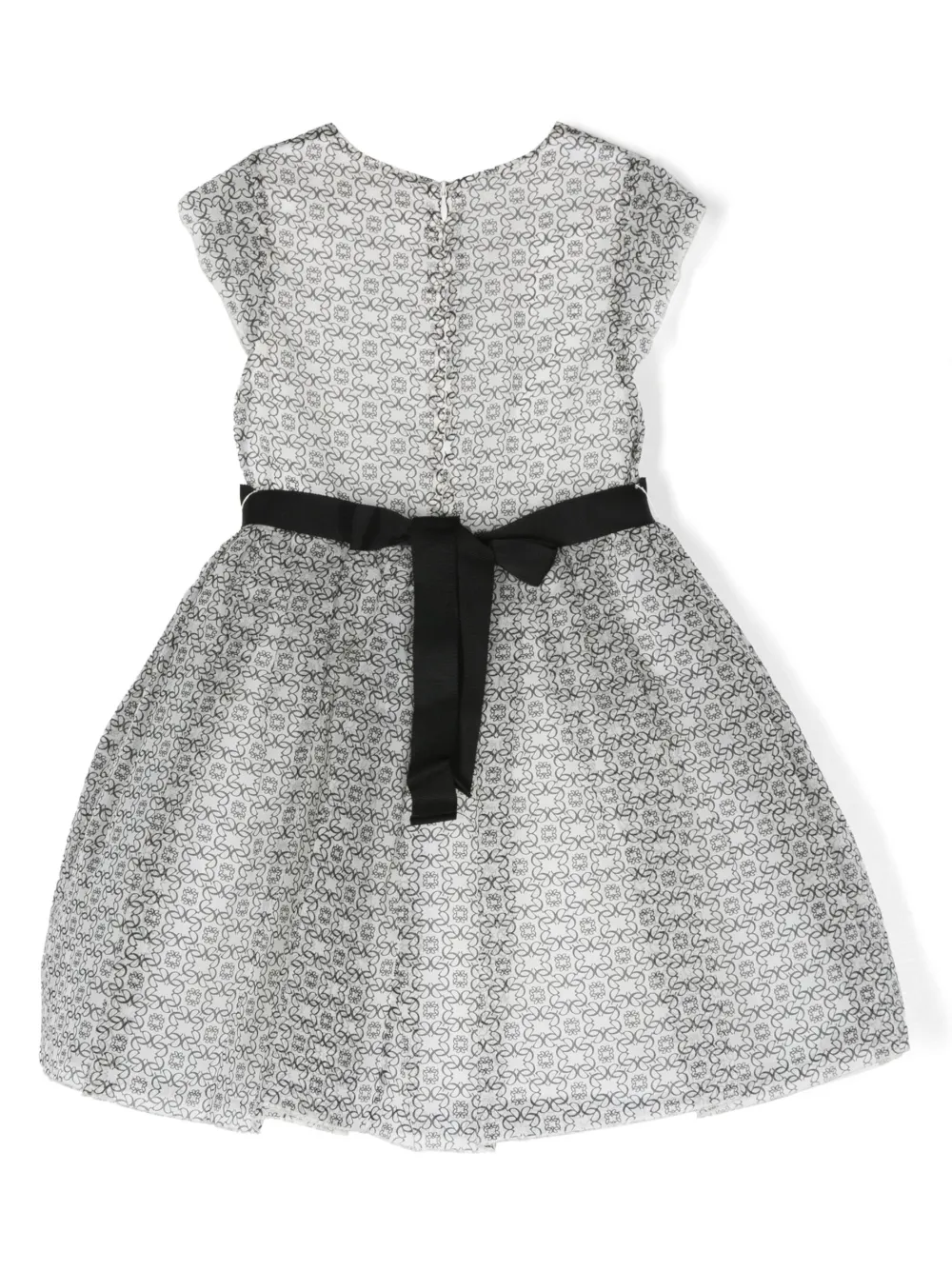 ELIE SAAB JUNIOR Geplooide jurk - Wit