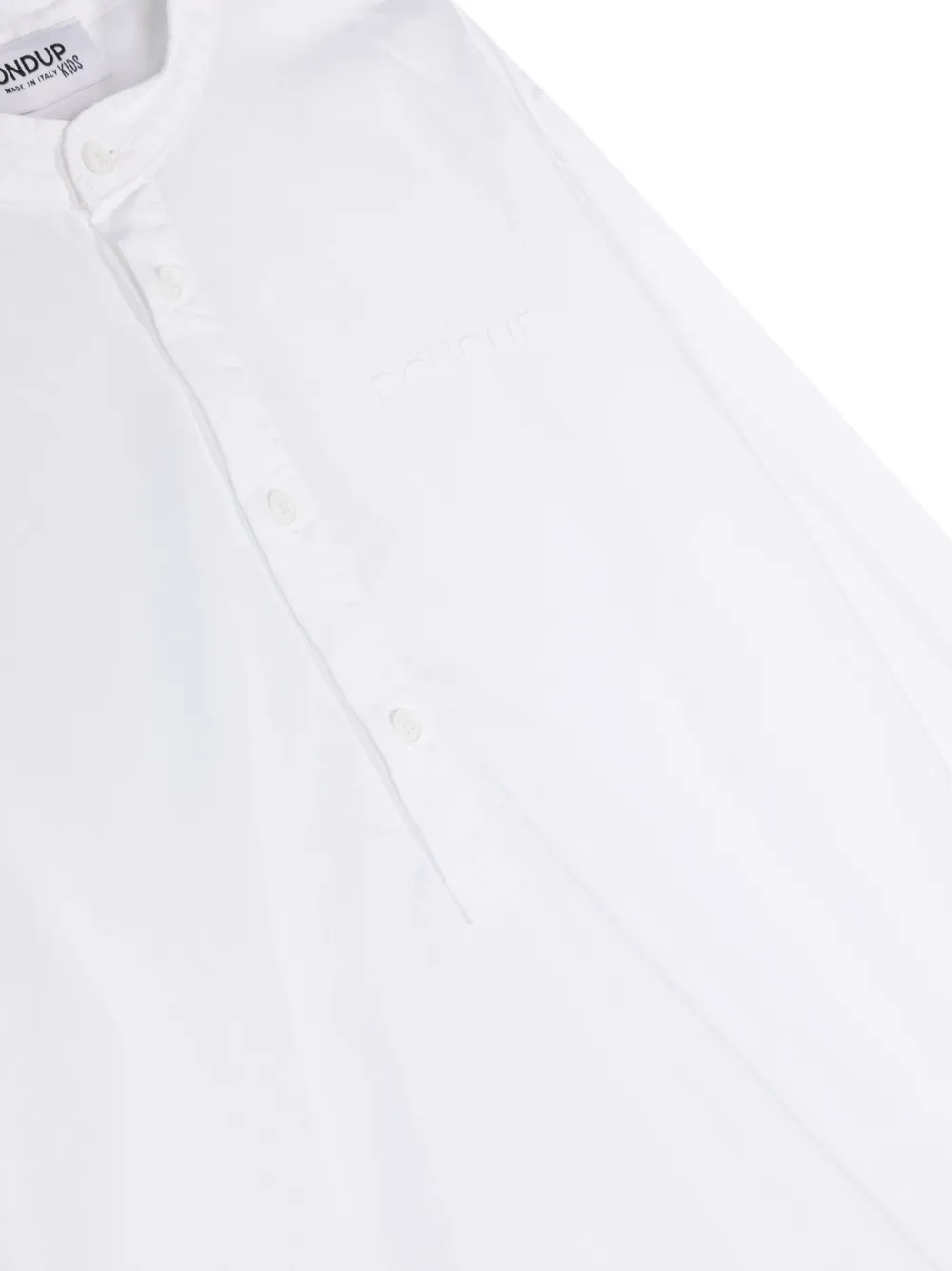 Dondup Long-sleeve Cotton Shirt In White