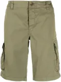 MC2 Saint Barth knee-length cotton cargo-shorts - Green