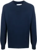 Jil Sander fine-knit virgin-wool jumper - Blue