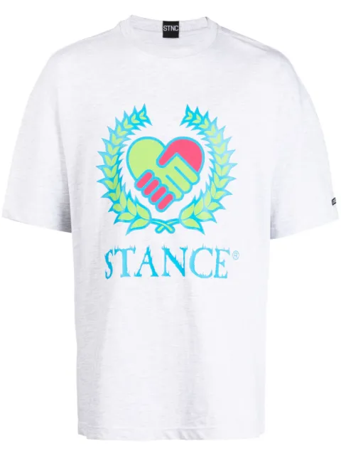 Stance logo-print short-sleeve T-shirt