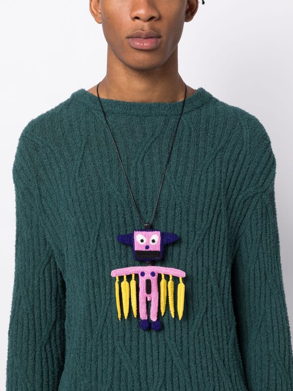 Walter Van Beirendonck Icarus Doll Pendant Necklace