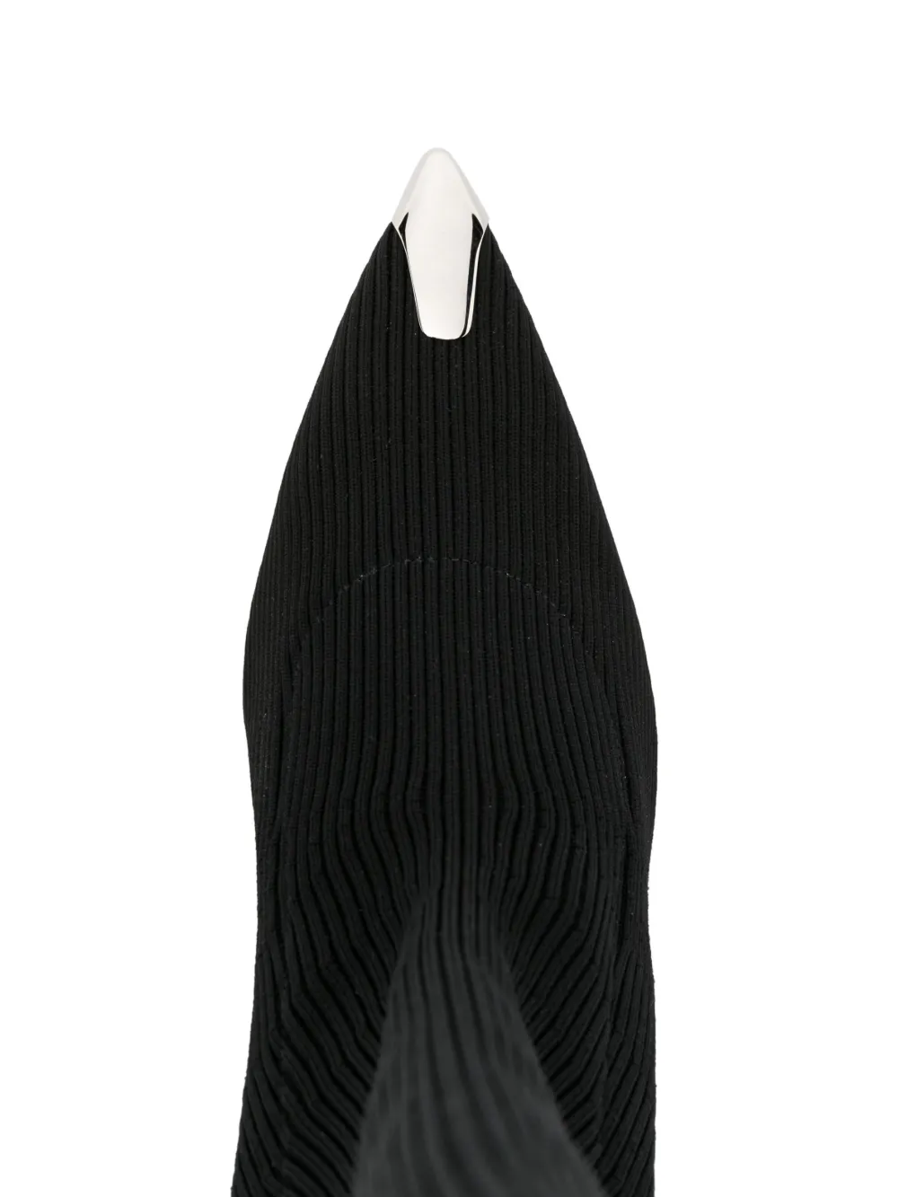 Alexander McQueen Slash 90mm ribbed-knit boots | Shoes | Image 4