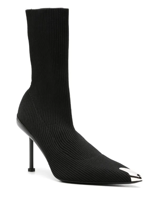 Black knitted alexander mcqueen's on sale