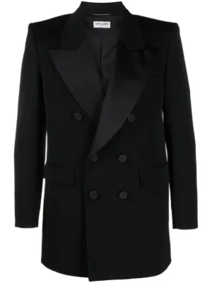Ysl overcoat best sale