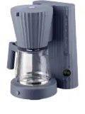 Alessi Plissé filtered coffee machine - Blue