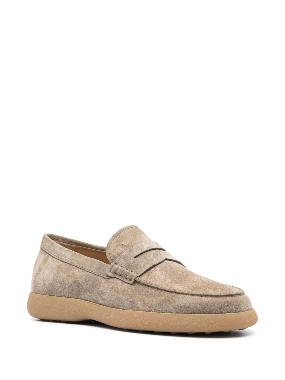 Tod's Suède loafers - Beige