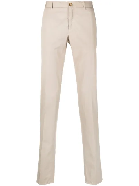 Incotex low-rise slim-cut trousers 