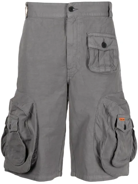 Heron Preston shorts cargo con cierre