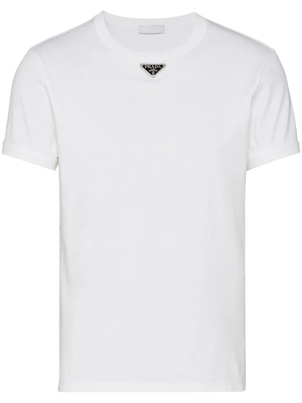 Mens Prada white Logo T-Shirt