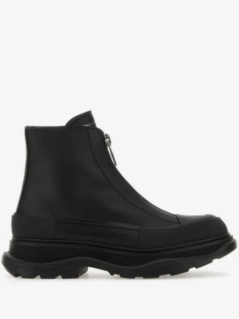 Alexander McQueen bottes Tread Slick en cuir