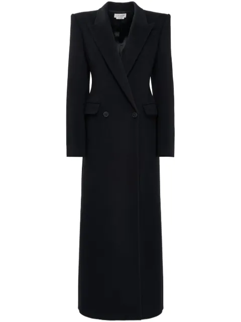 Alexander McQueen double-breasted cashmere coat