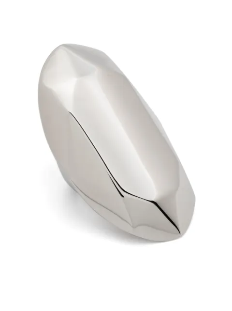 Alexander McQueen elongated faceted ring