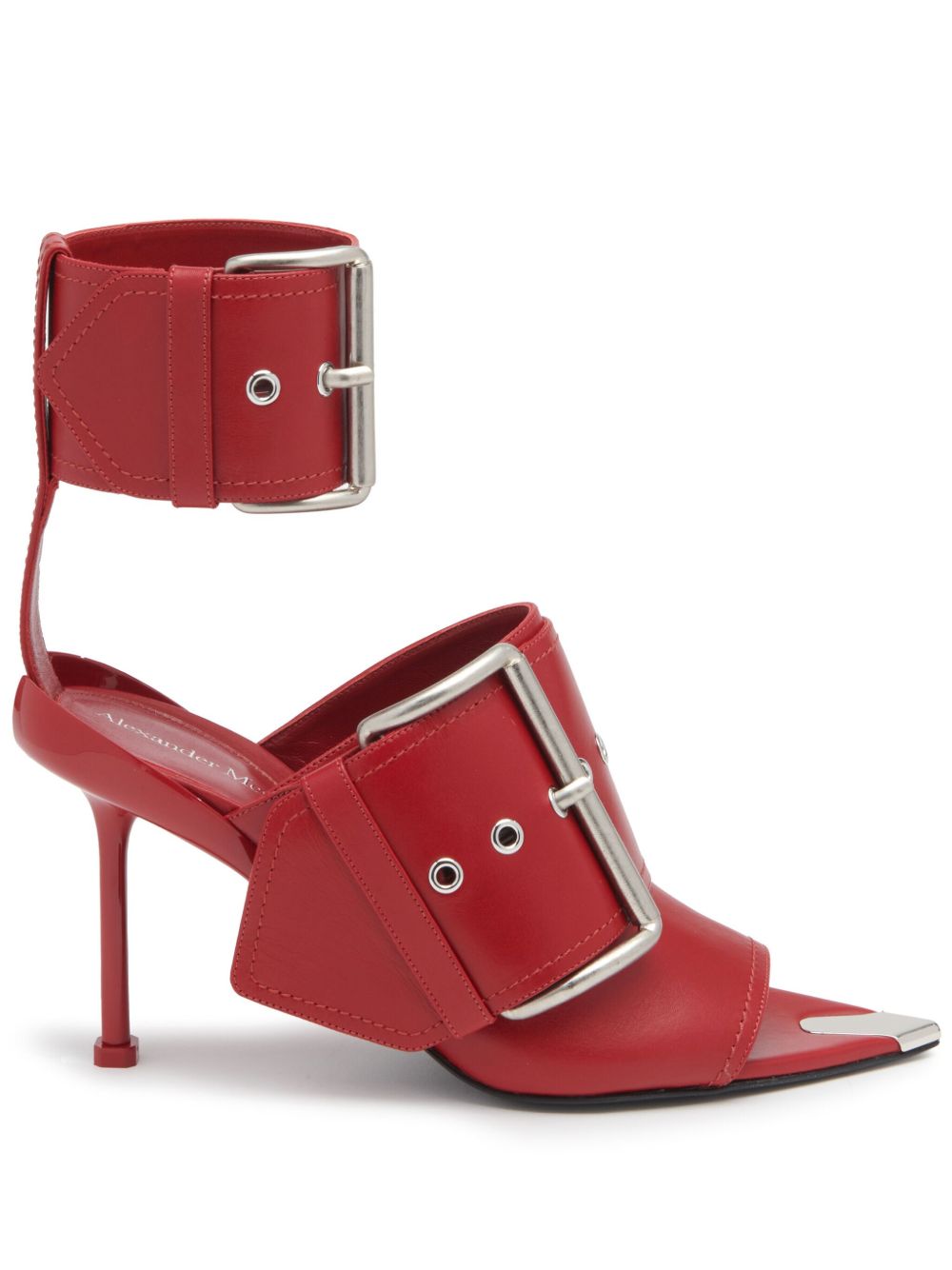 Alexander mcqueen hot sale buckle sandals