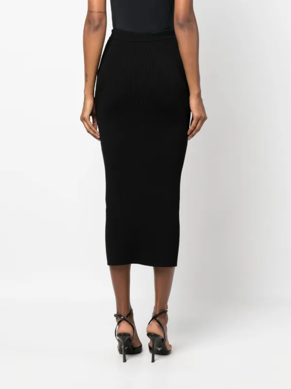 スカート ALEXANDER MCQUEEN Woman Skirt Black 768608Q1A65 1000 27591446_57353740_600.jpg