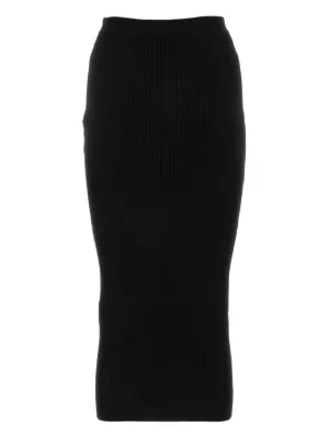 [アレキサンダーマックイーン] リブニット ペンシルスカート Alexander McQueen（アレキサンダー・マックイーン）ウィメンズ