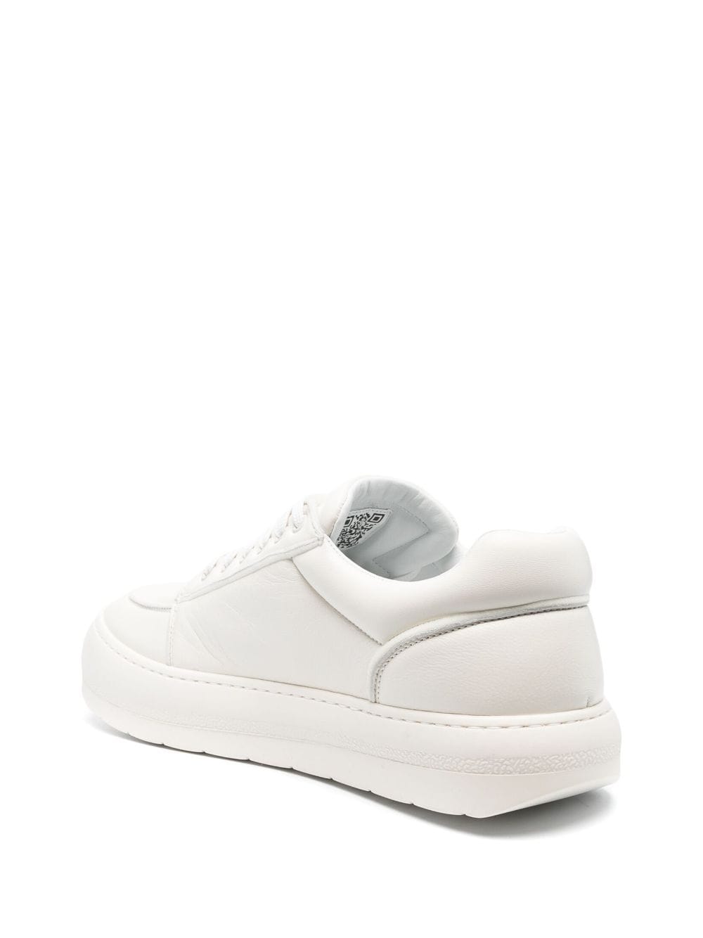 Shop Sunnei Logo-tag Low-top Sneakers In White